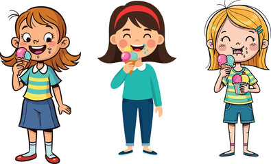 Businessmen cartoon characters illustration showing different emotions, corporate lifestyle, professional attire, office work concept, vector design for presentation.