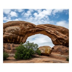 Delicate Arch in Arches National Park, Utah, USA - A Natural Wonder.