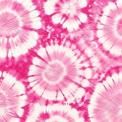 Vibrant Pink Tie-Dye Pattern - A Swirling Symphony of Color.