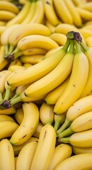Pile of Ripe Bananas - A Tropical Fruit Delight.