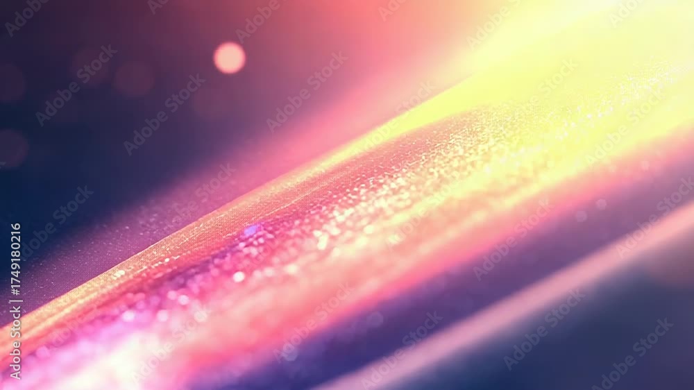 Wall mural abstract flowing particle light wave background texture