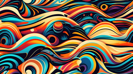 Obraz premium abstract seamless pattern