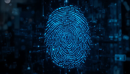 finger print with fingerprint fingerprint on blue fingerprint on blue background beautiful view and seen beautiful background and wallpaper hd photo 