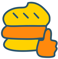 햄버거 맛집 아이콘