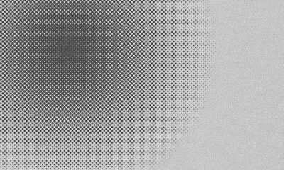 Subtle halftone pattern fades across gray backdrop for modern design elements