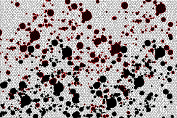 red and white background