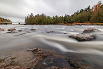 river in autumn