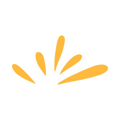 Obraz premium Simple Dynamic Burst Effect