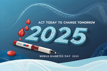 World Diabetes Day 2025 Awareness Campaign Banner