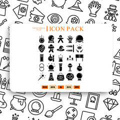 Illustration of magic pack 