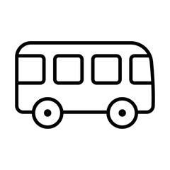 
An illustration of a black transport icon on a white background