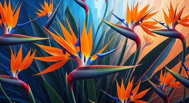 red and yellow flower - Powered by Adobe