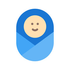newborn flat icon