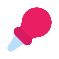 nasal aspirator flat icon