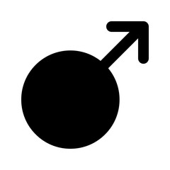 male gender glyph icon
