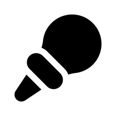 nasal aspirator glyph icon