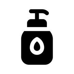 shampoo glyph icon