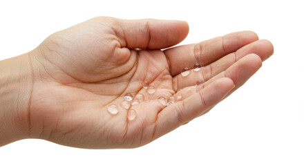 Clean Water and Skin Care Symbol