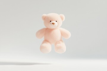 Adorable plush teddy bear for children's room decor or gift ideas