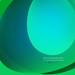 Abstract gradient background. Overlapping circles create dynamic visual effect. Modern design elements present smooth transitions.
