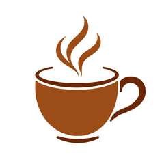 Steaming Espresso Cup Icon