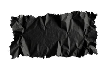 black and white fabric texture a fragment of crumpled black paper