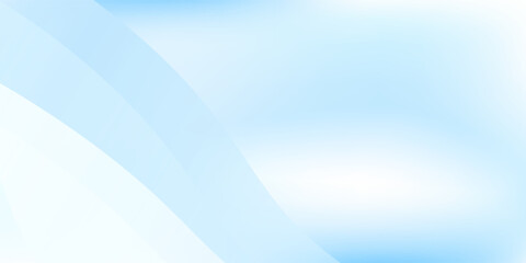 Modern white wavy glowing lines on a blue background. Futuristic digital modern abstract