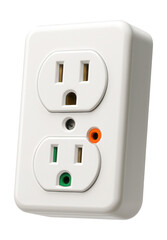 A medical-grade power outlet with superior grounding for enhanced safety in healthcare
