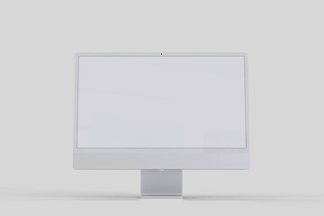 Desktop Screen Blank Mockup