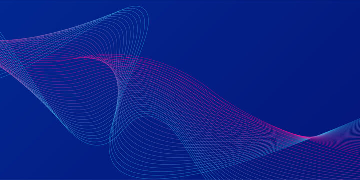Premium background,blue gradation, line pink and nlue, trendy bakground, color modern