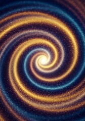 Nebulaic whirlpool forming a cosmic celestial phenomenon concept art