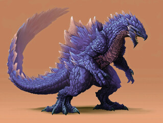 Fearsome Elder Dragon of Chaos in Full Body, Capturing Power and Majesty in Art