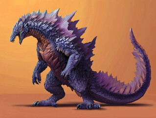 Fearsome Elder Dragon of Chaos Stands Tall in Full-Body Artwork