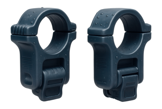 Waterproof clamp blocks secure connections in residential pools, guarding against