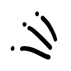 set of black and white icons, set of hand drawn ink splashes, set of hand drawn arrows
