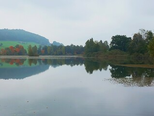 Herbstnebel am Bettenauer Weiher