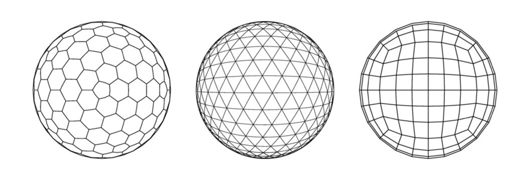 Global sphere grid illustration PNG. 3D wireframe earth globe line vector design