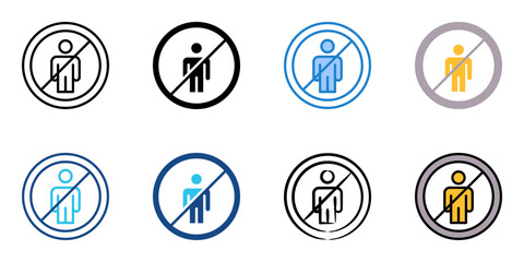 No child icon set multiple style collection 
