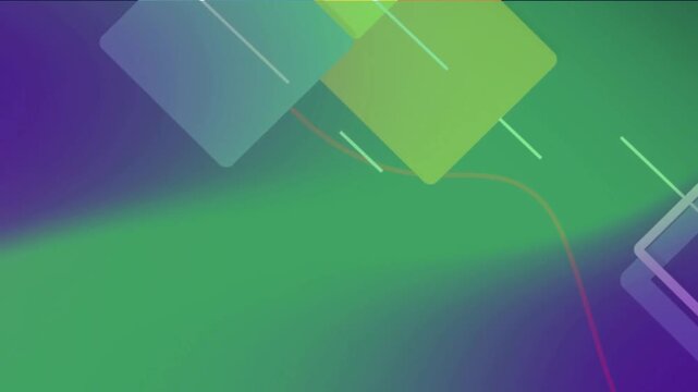 Abstract Colorful Geometric Gradient Background Animation