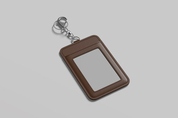 ID Tag Blank Mockup