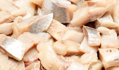 A pile of fish with a lot of bones