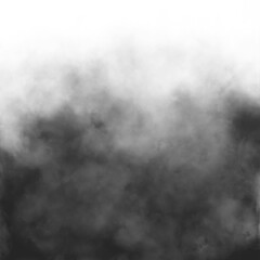 Realistic dry ice smoke clouds fog overlay perfect for compositing into your shots.   Fog or smoke isolated transparent background. White vector cloudiness, mist or smog background. PNG image