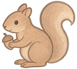 Squirrel Illustration