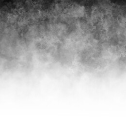 Realistic dry ice smoke clouds fog overlay perfect for compositing into your shots.   Fog or smoke isolated transparent background. White vector cloudiness, mist or smog background. PNG image