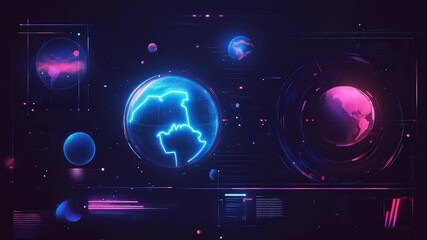 Global data network showing futuristic digital connections - Powered by Adobe