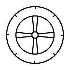 tyre line icon