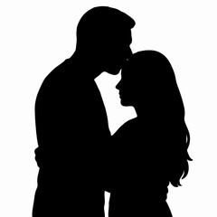  Kiss on the forehead with a hug