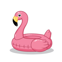 Adorable Pink Flamingo Inflatable Pool Float
