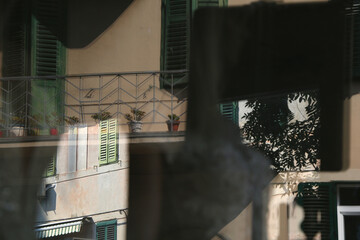 Traditional Mediterranean architecture in Split, Croatia.