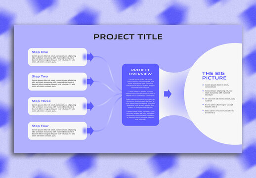 Infographic with Blue Accents